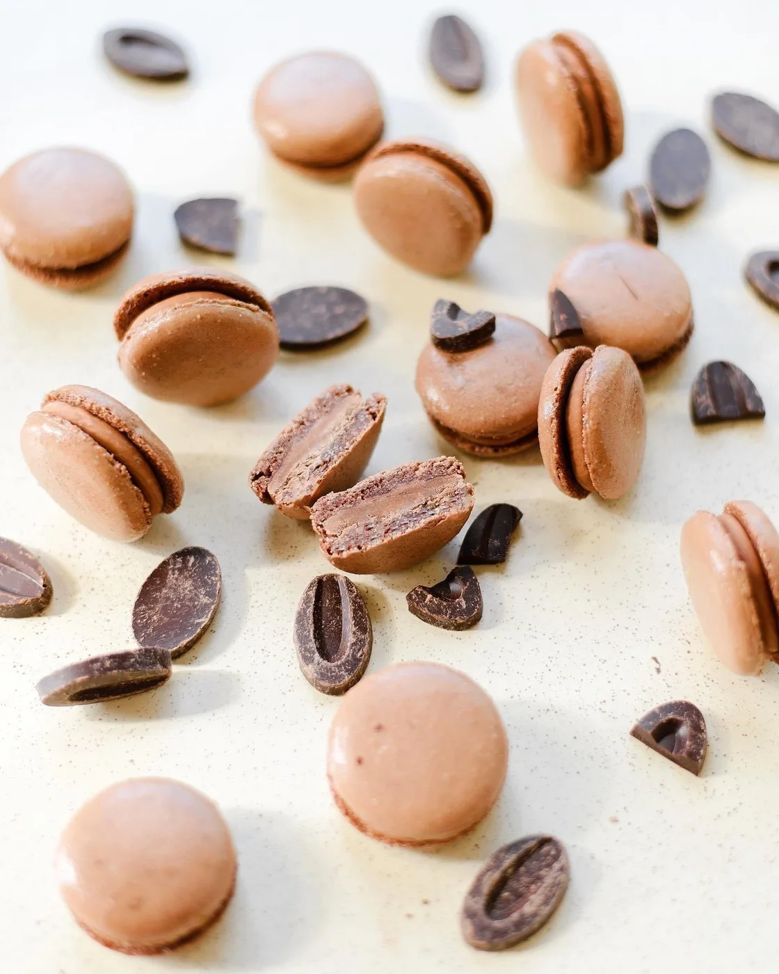 Macarons czekolada — zdjęcie 2
