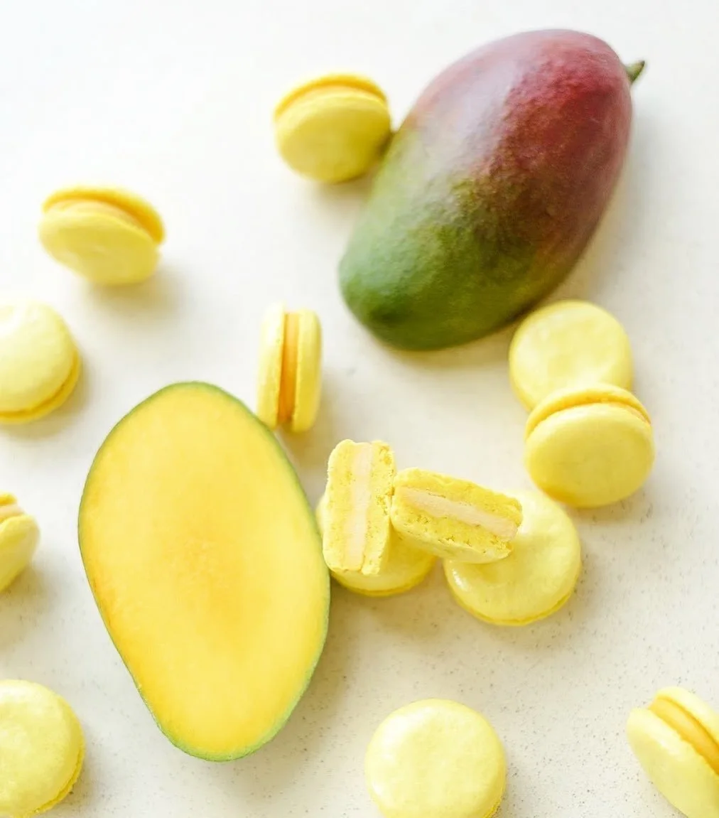 Macarons mango